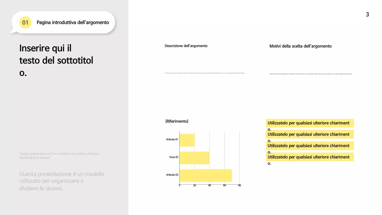 Annunci moderni in nero spiegati