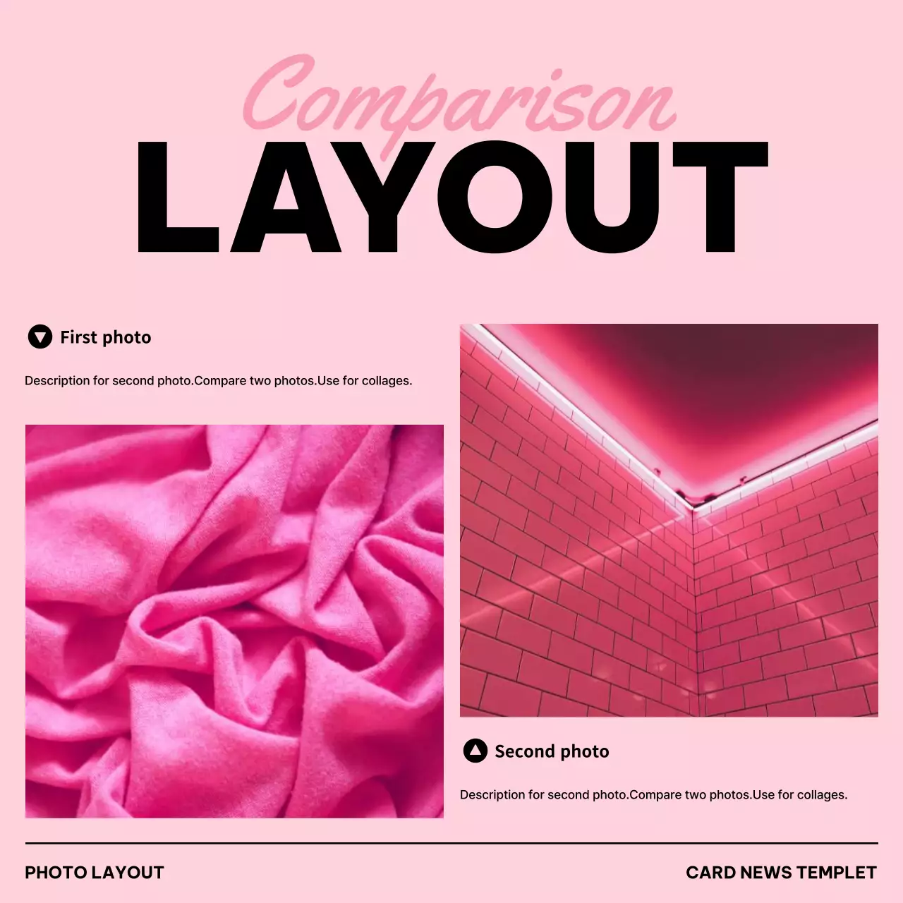 Modelo de foto moderna amarela Instagram Carousel