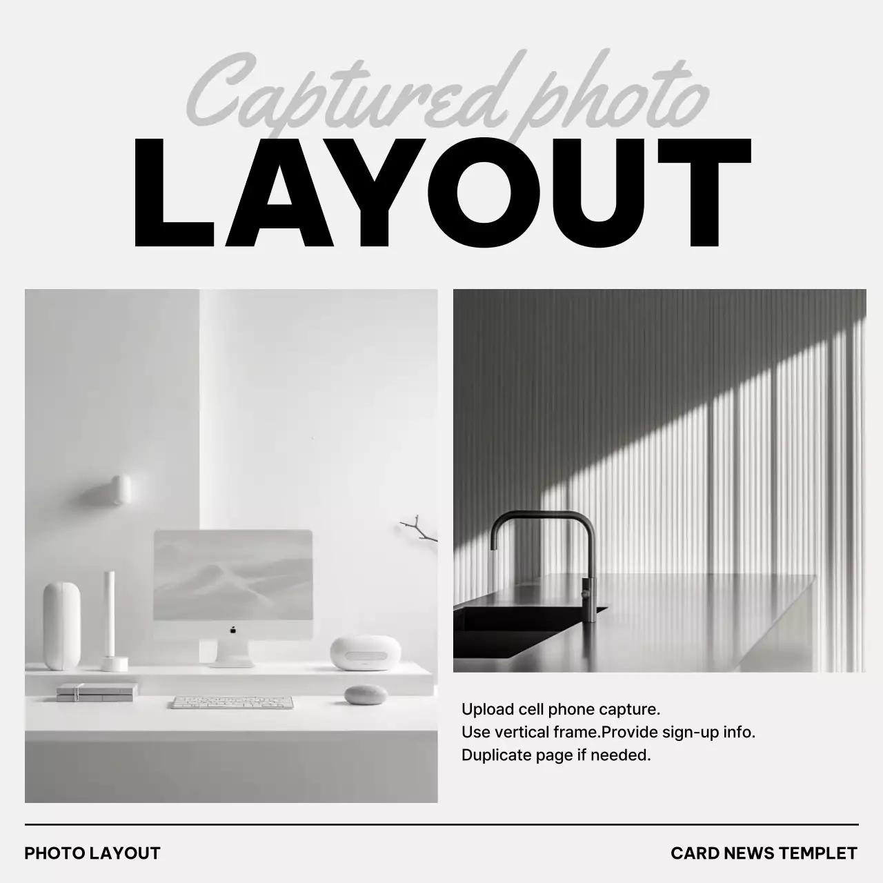 Modelo de foto moderna amarela Instagram Carousel