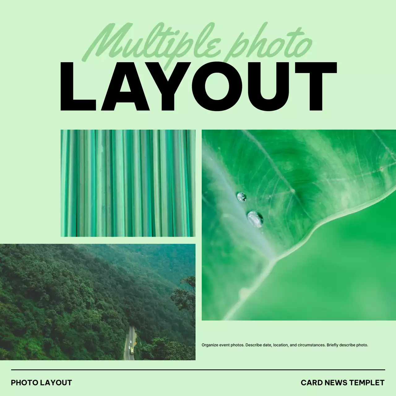 Modelo de foto moderna amarela Instagram Carousel