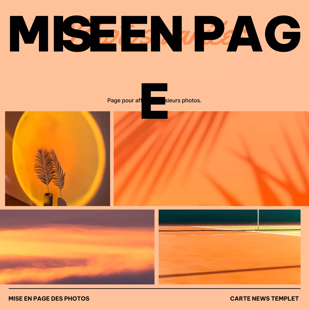 Promouvoir le modèle moderne jaune