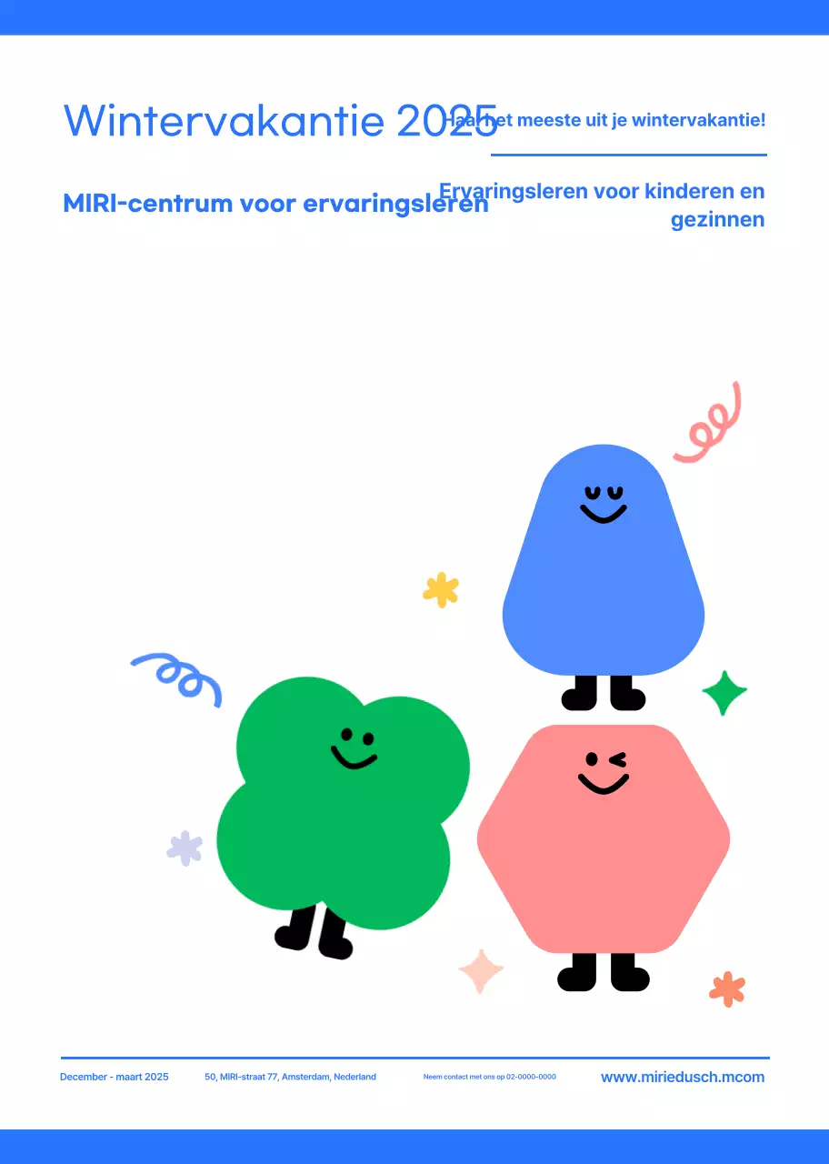 Bevorder een eenvoudig hands-on leercentrum met schattige illustraties
