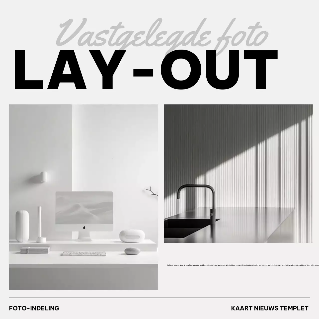 De gele moderne sjabloon promoten