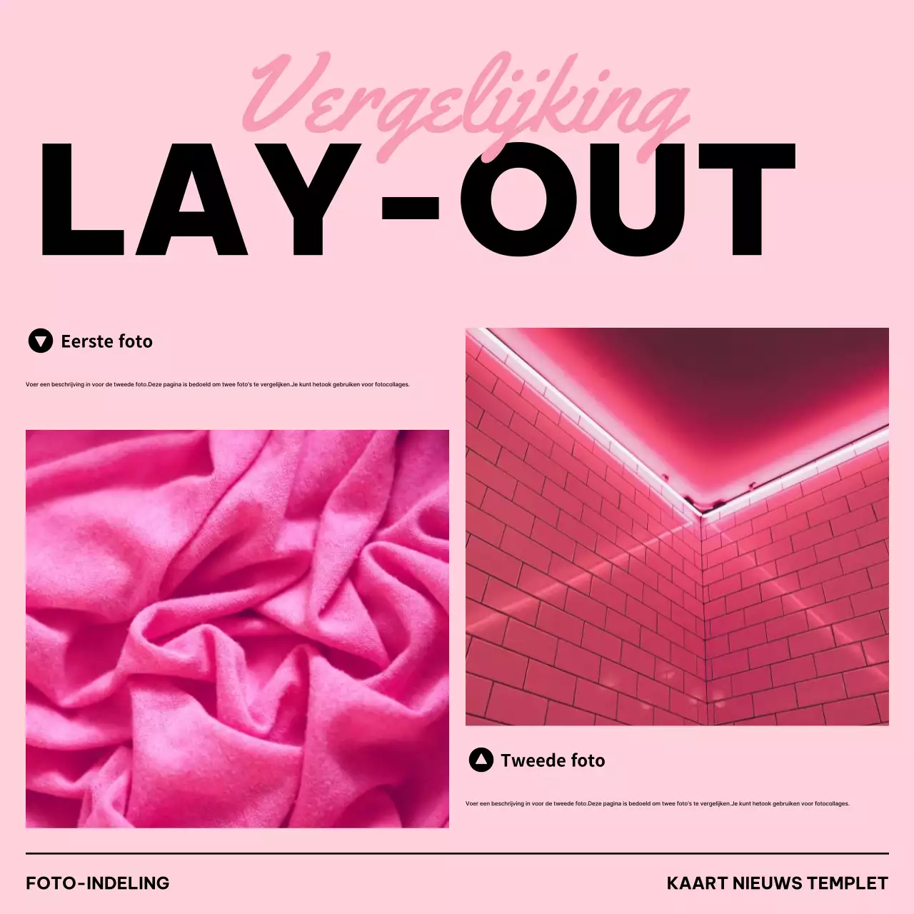 De gele moderne sjabloon promoten