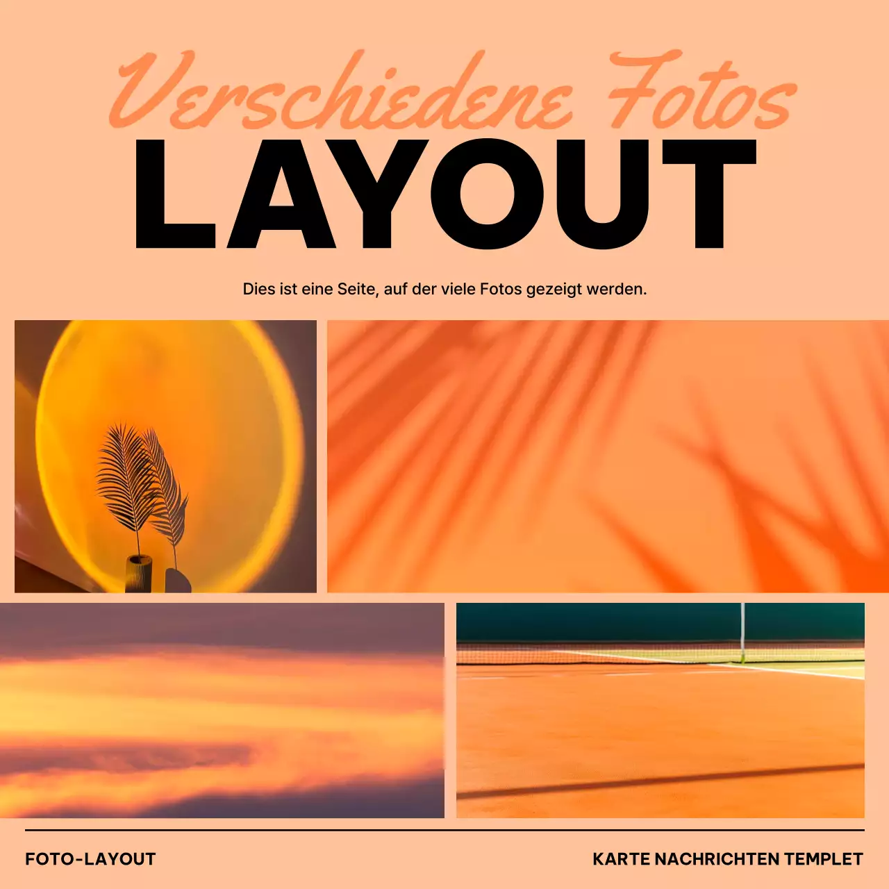 Fördern Sie die gelbe moderne Vorlage