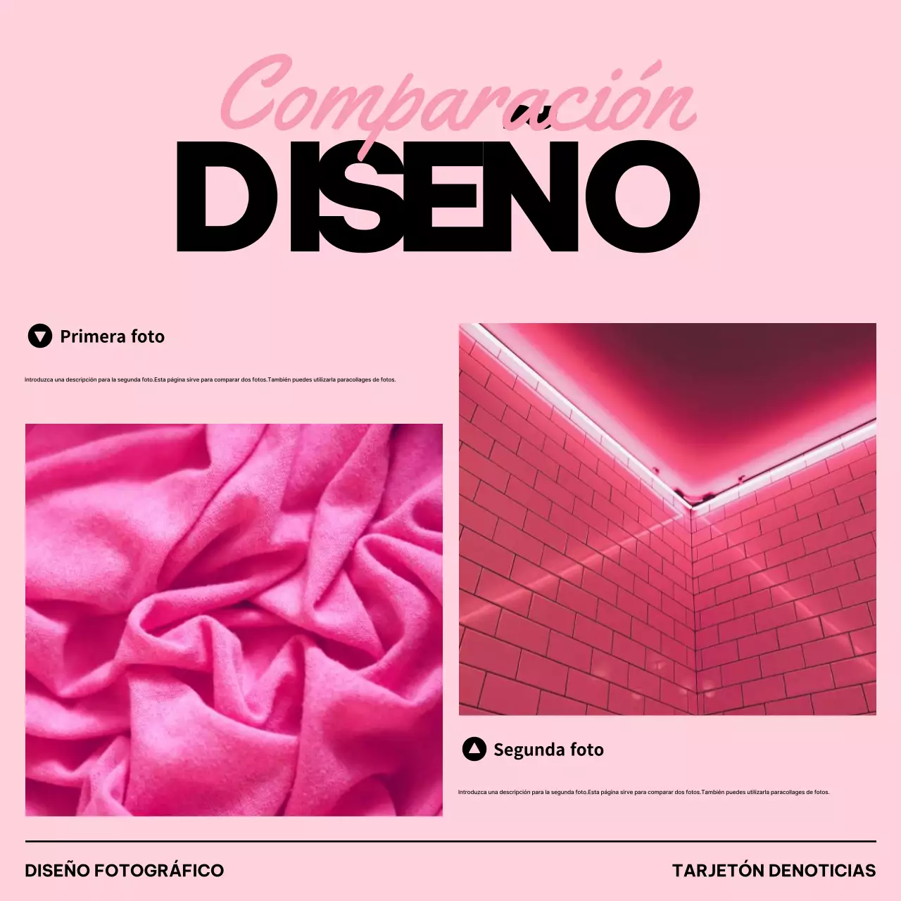 Promocionar la plantilla moderna amarilla