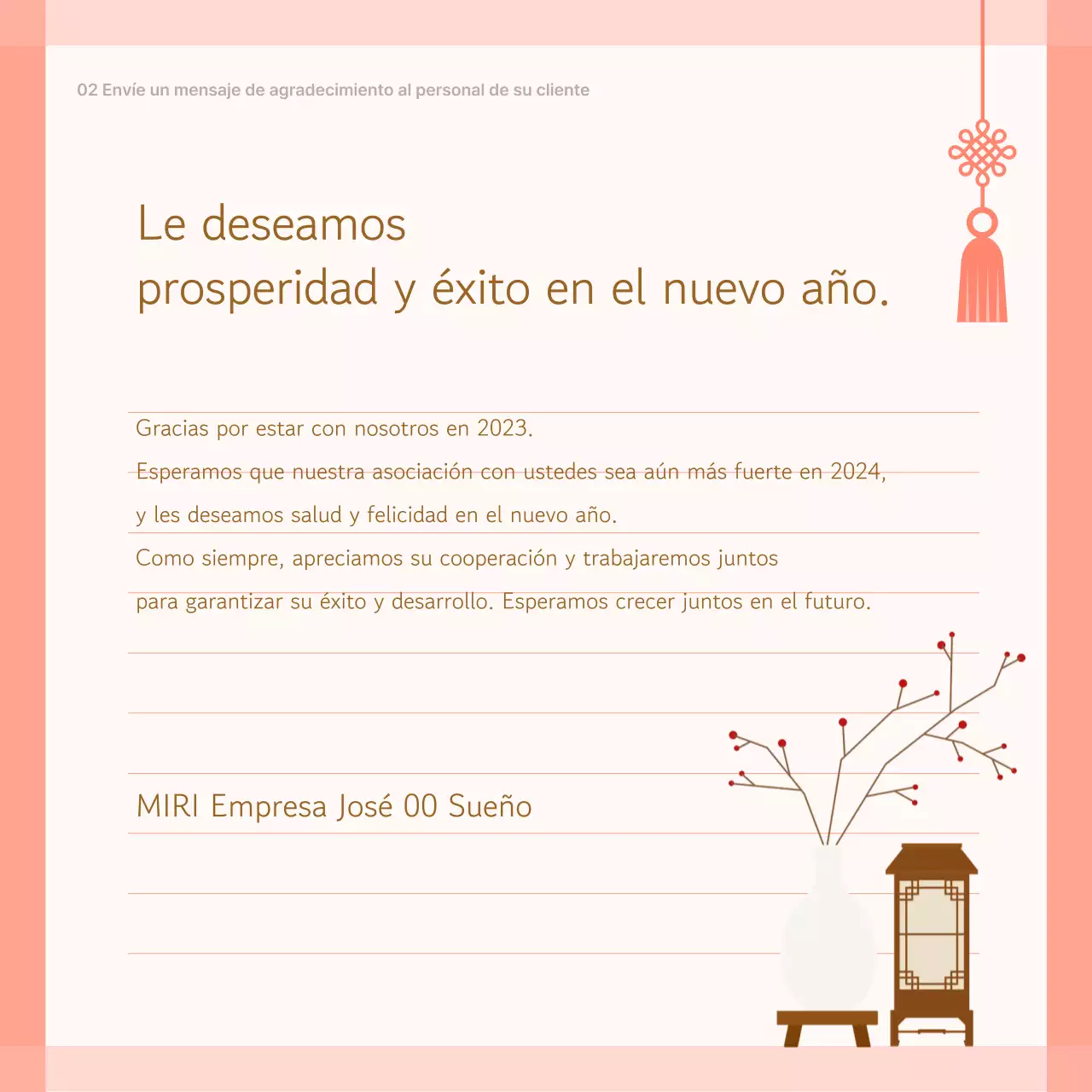 Felicitaciones navideñas sencillas en amarillo