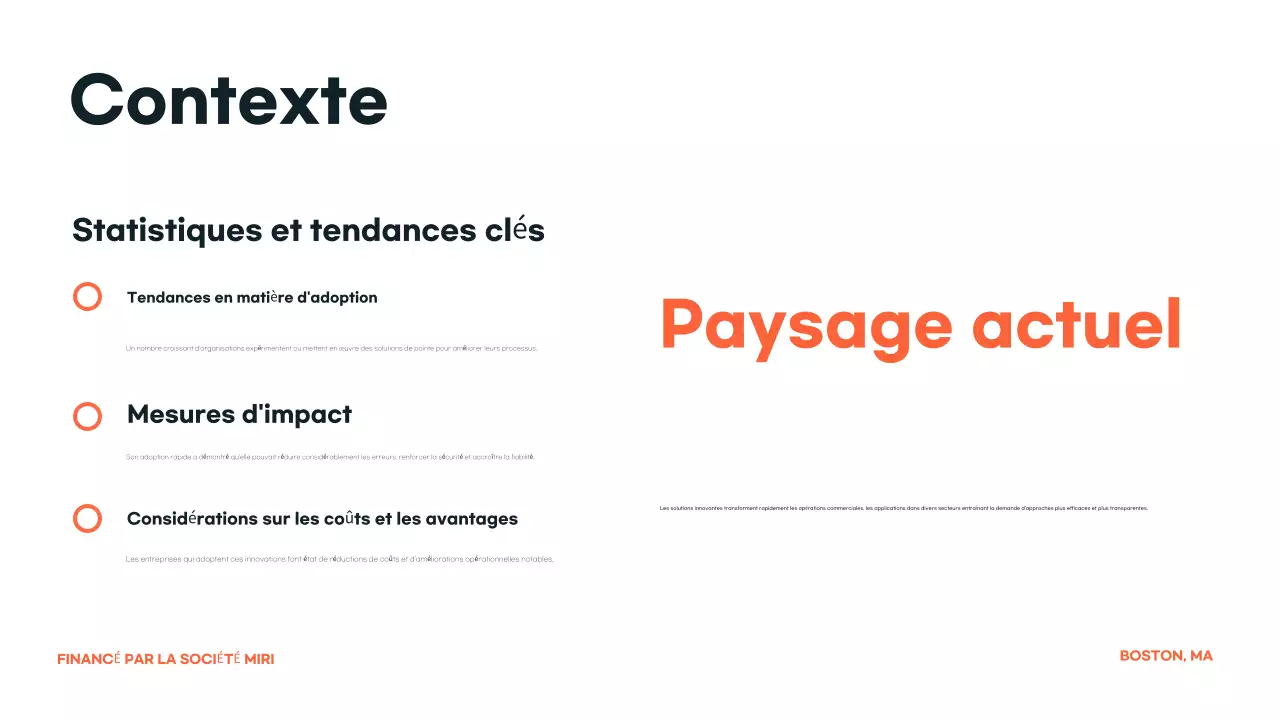 annonce de la conférence orange modern