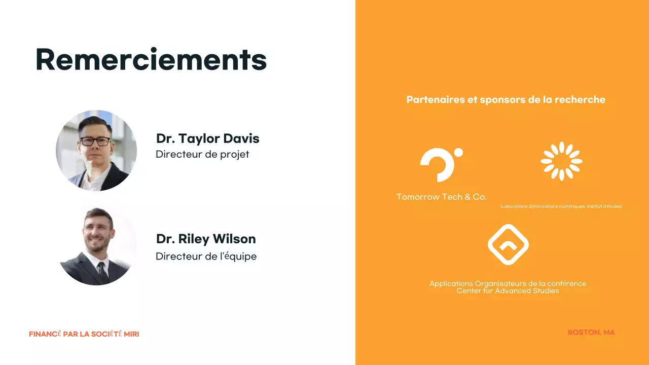 annonce de la conférence orange modern