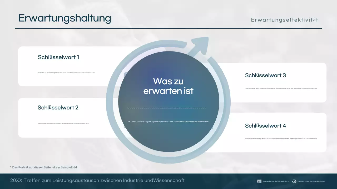 Hellblau Modern Collaboration Konferenz