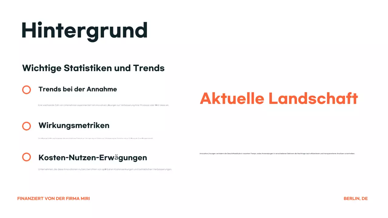 orange modern Konferenzankündigung