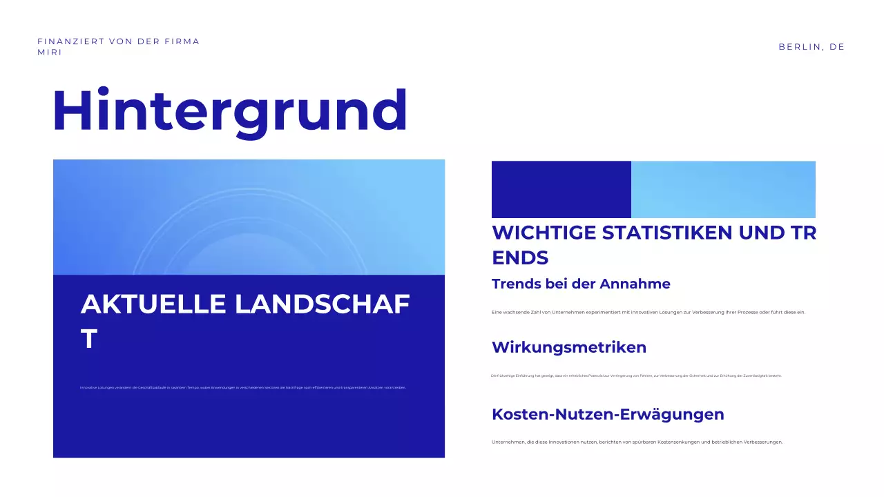 blaue geometrische konferenz ankündigung