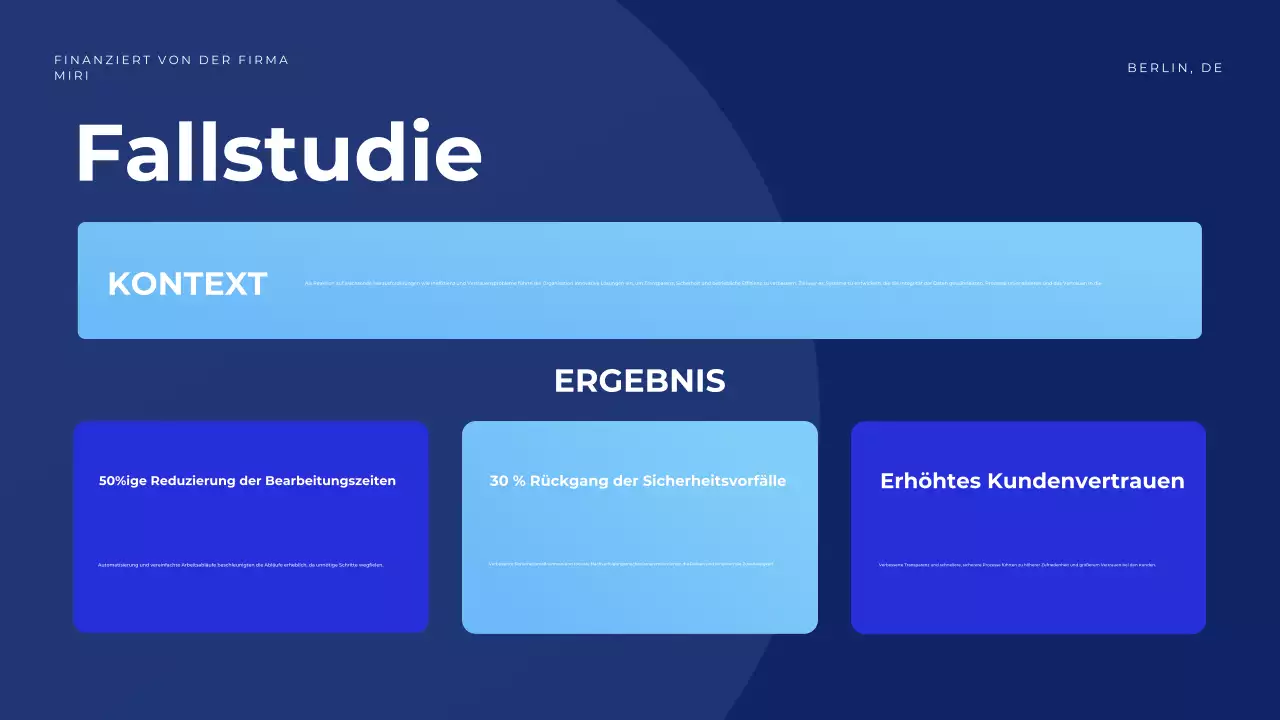 blaue geometrische konferenz ankündigung