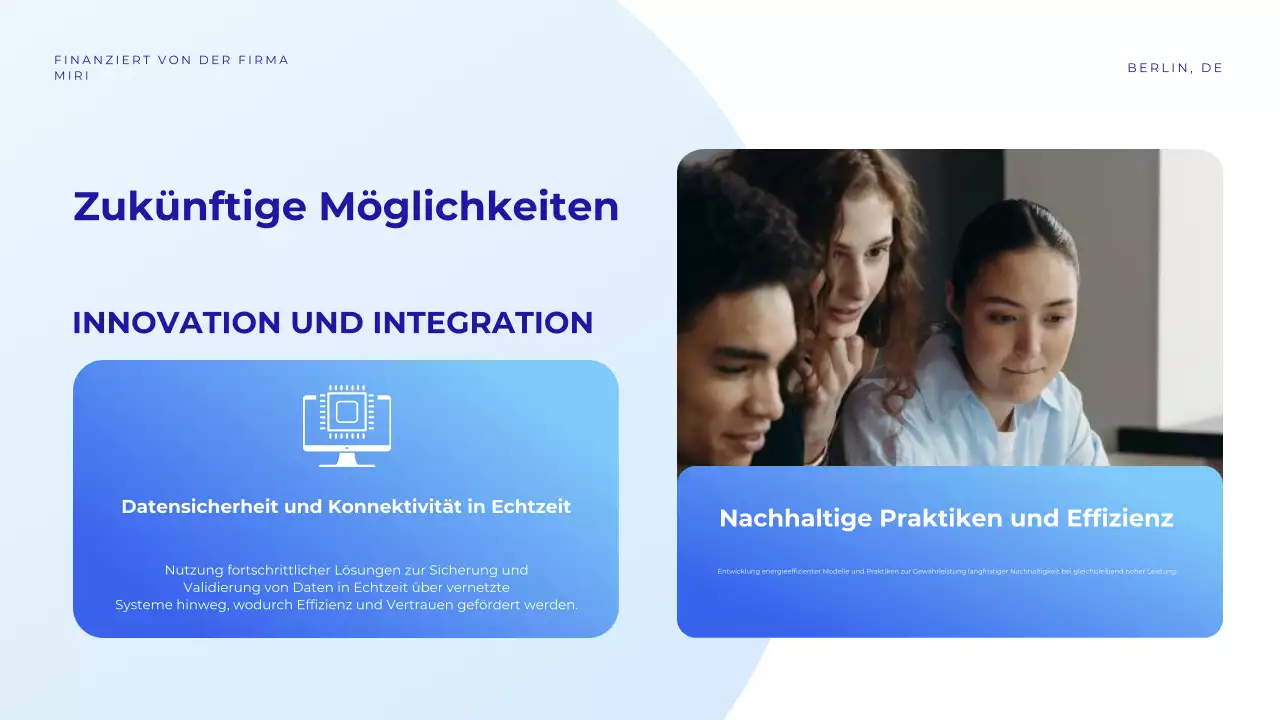 blaue geometrische konferenz ankündigung