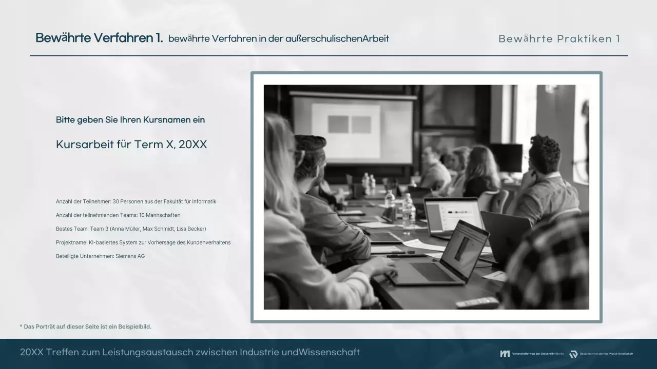 Hellblau Modern Collaboration Konferenz