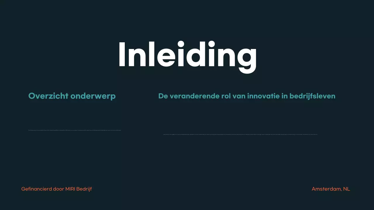 aankondiging oranje moderne conferentie