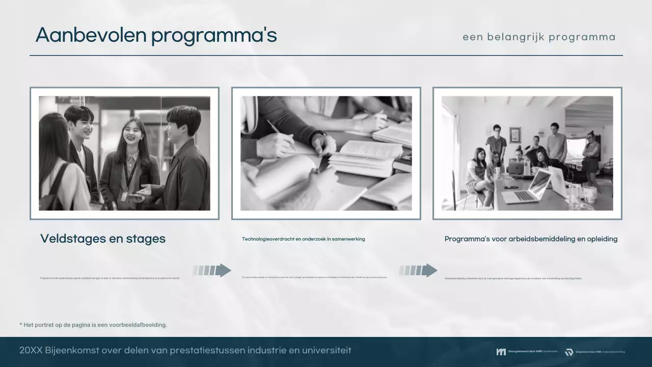 Lichtblauwe moderne samenwerkingsconferentie