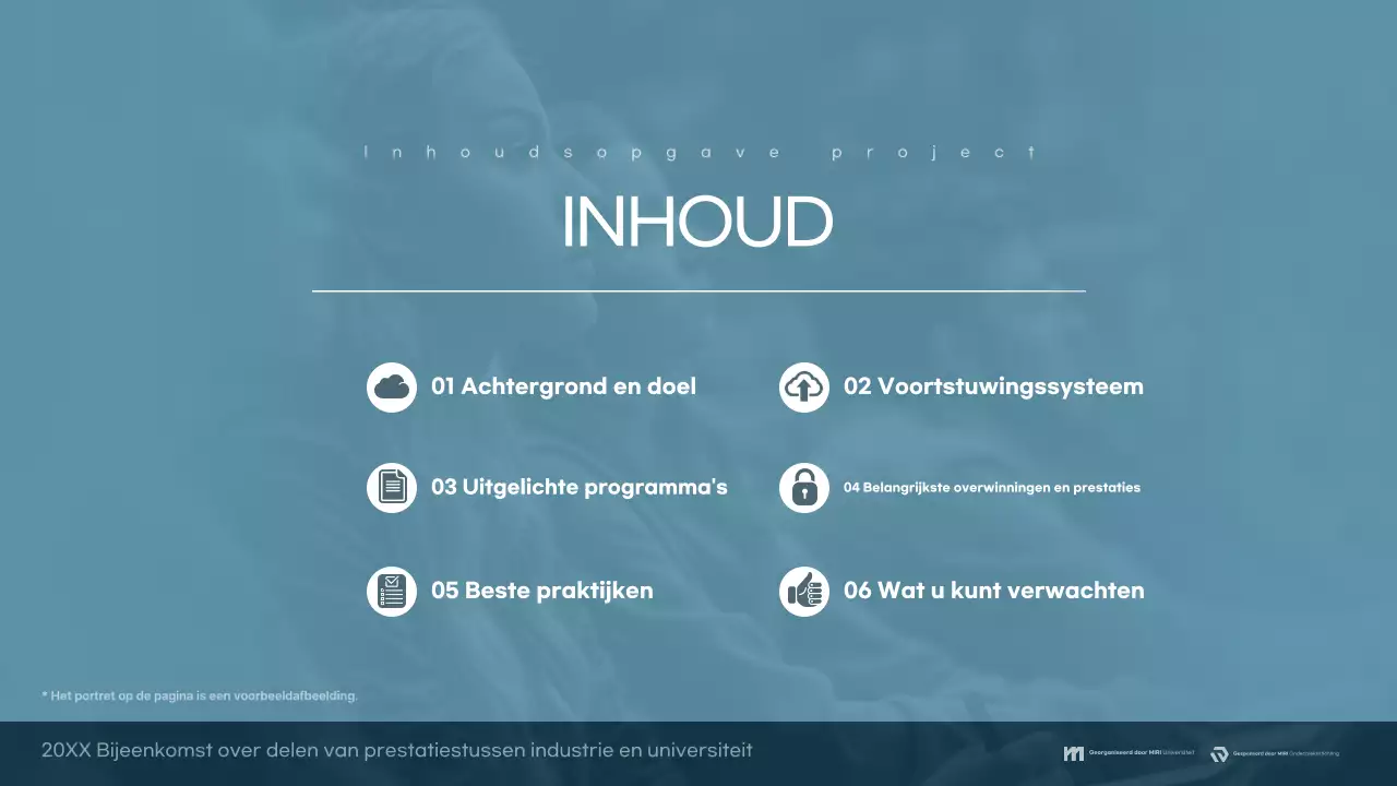 Lichtblauwe moderne samenwerkingsconferentie