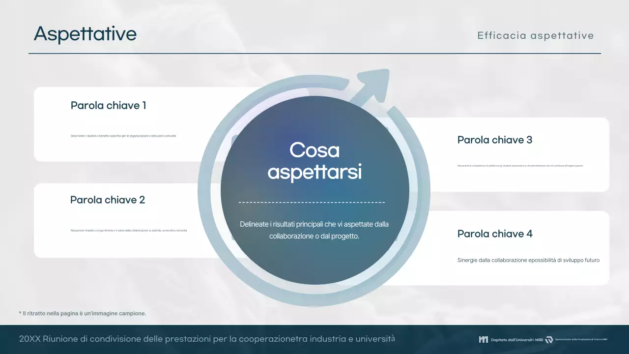 Conferenza di collaborazione moderna blu chiaro