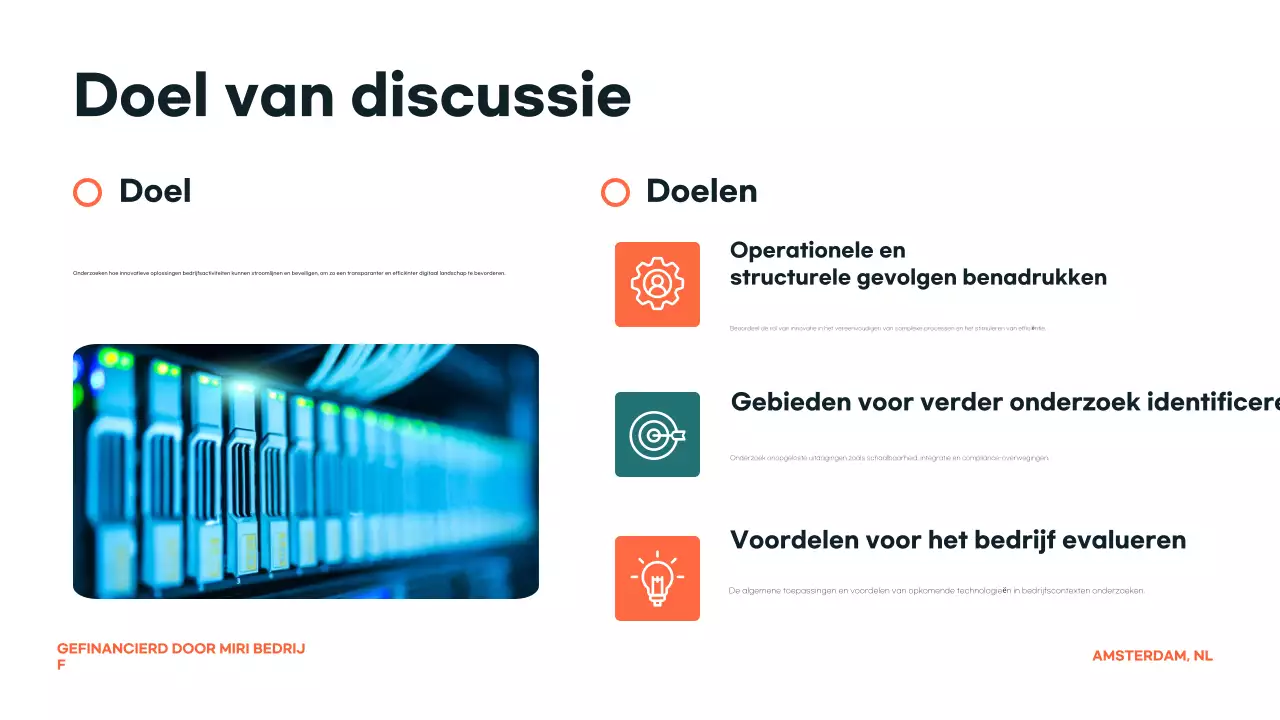 aankondiging oranje moderne conferentie