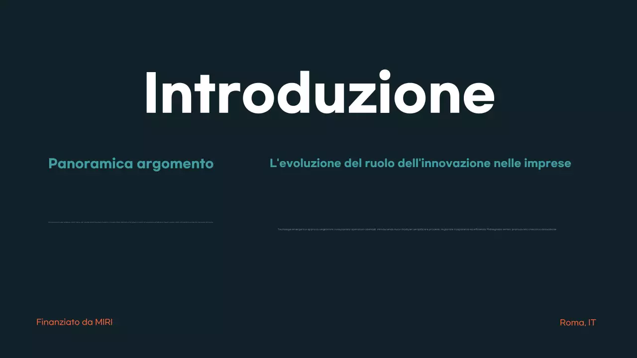 annuncio conferenza orange modern