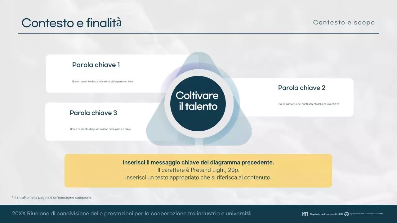 Conferenza di collaborazione moderna blu chiaro