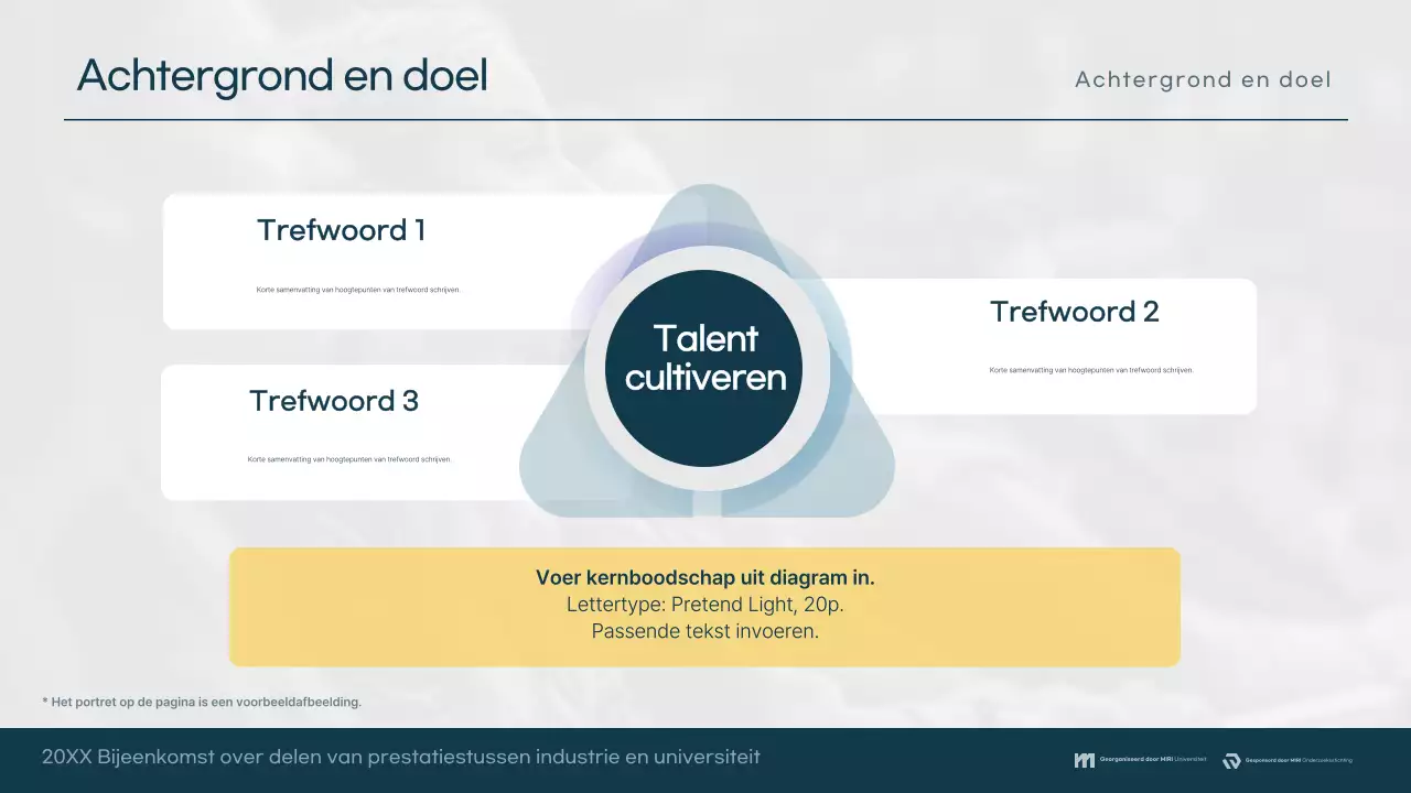 Lichtblauwe moderne samenwerkingsconferentie