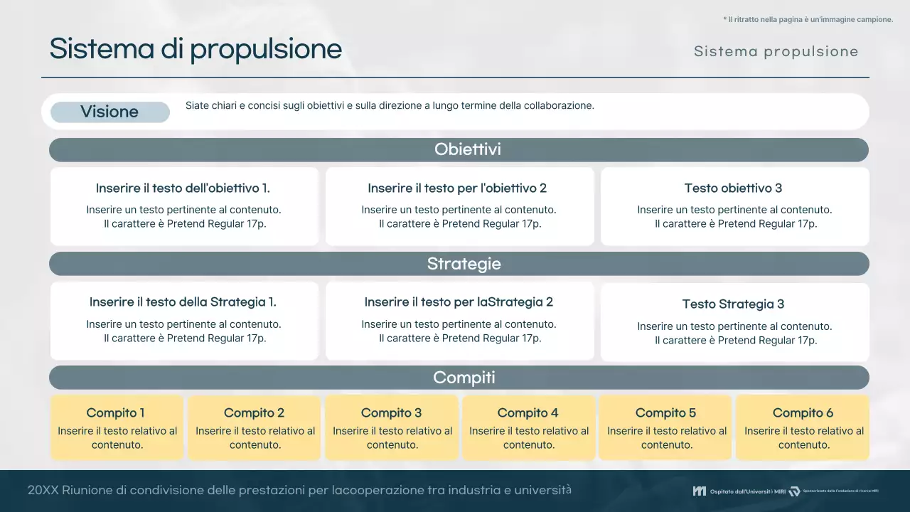 Conferenza di collaborazione moderna blu chiaro
