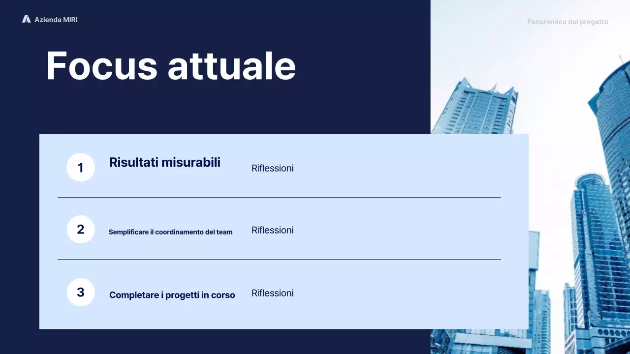 Marina Militare moderno rapporto d'affari pitch