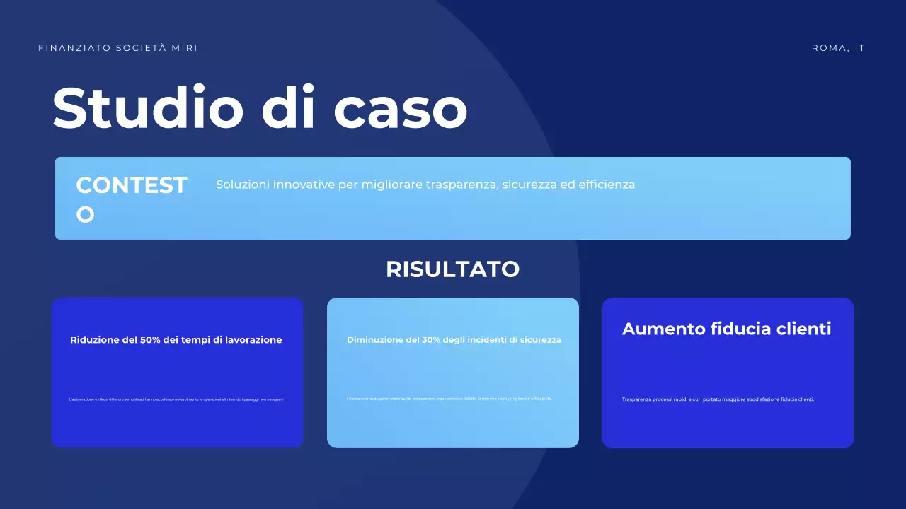 annuncio della conferenza geometrica blu
