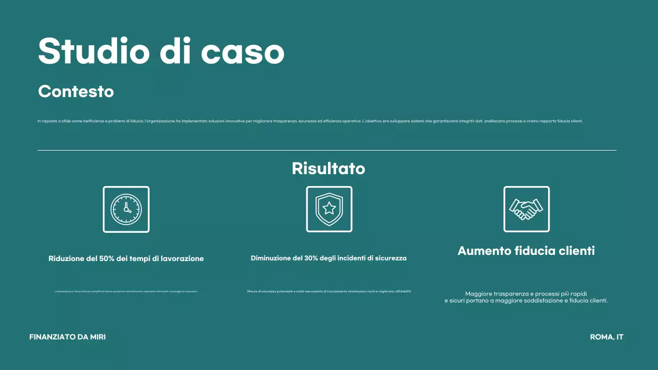 annuncio conferenza orange modern