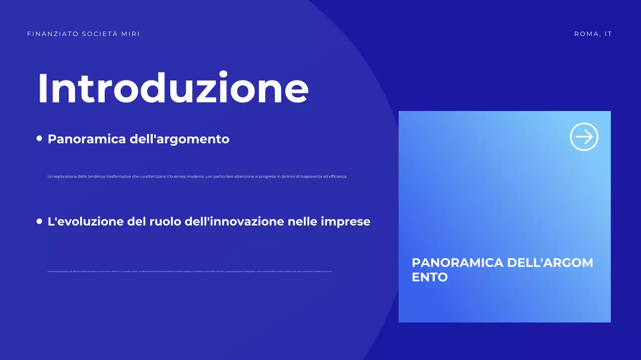 annuncio della conferenza geometrica blu