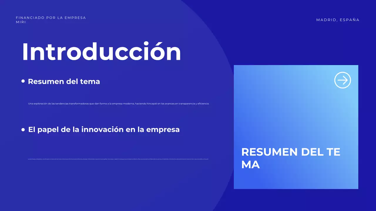 anuncio de la conferencia blue geometric