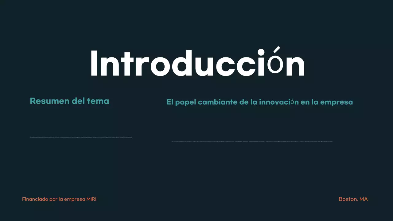 anuncio de la conferencia orange modern