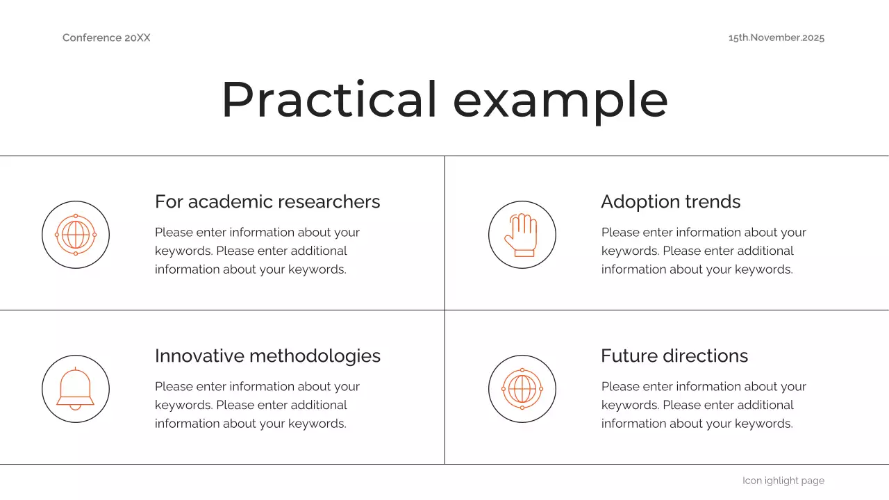Orange Professional Conference Presentation