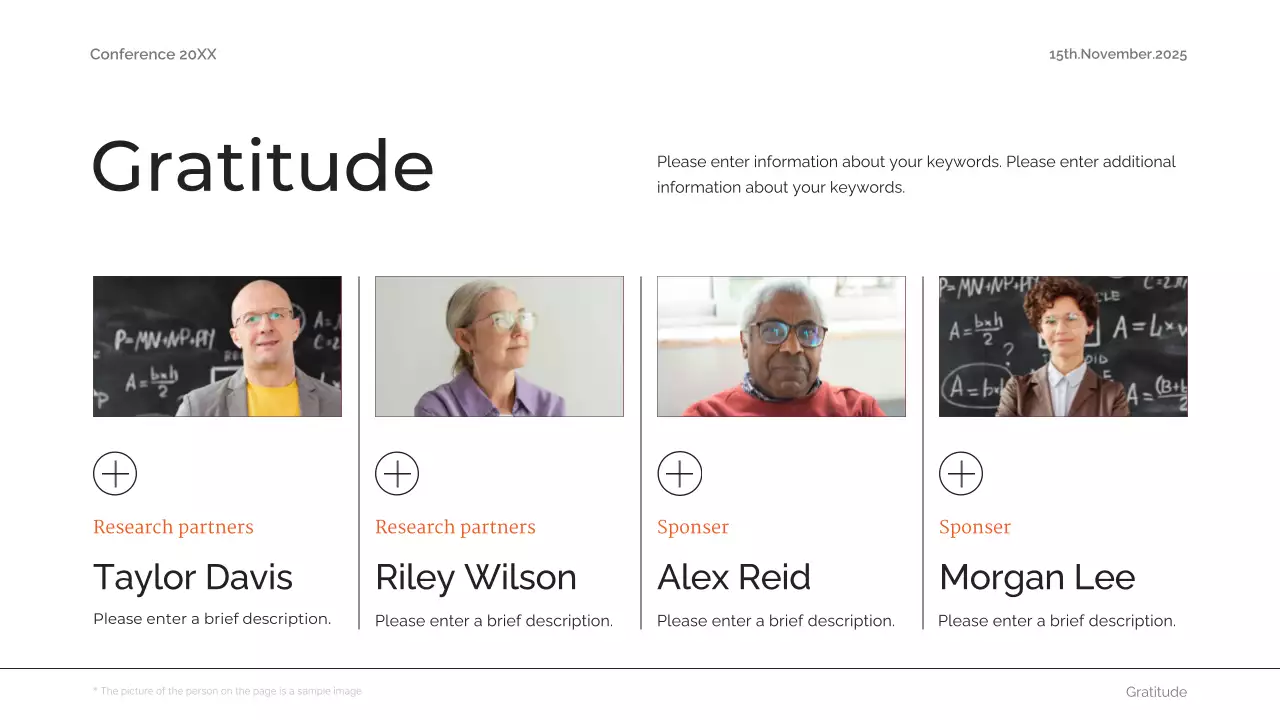 Orange Professional Conference Presentation