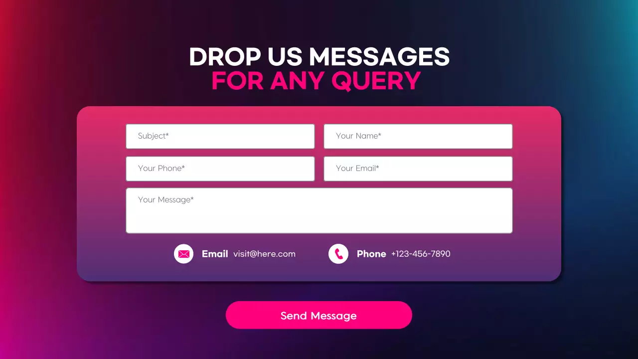 Pink Modern Mobile App Promotion Presentation