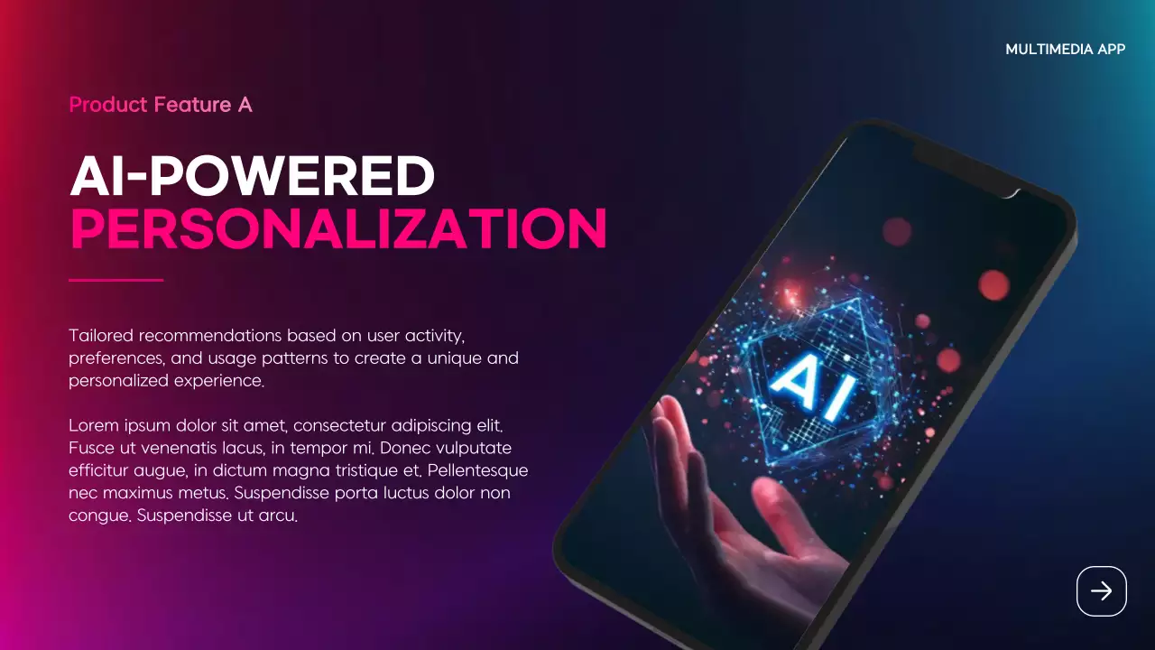 Pink Modern Mobile App Promotion Presentation