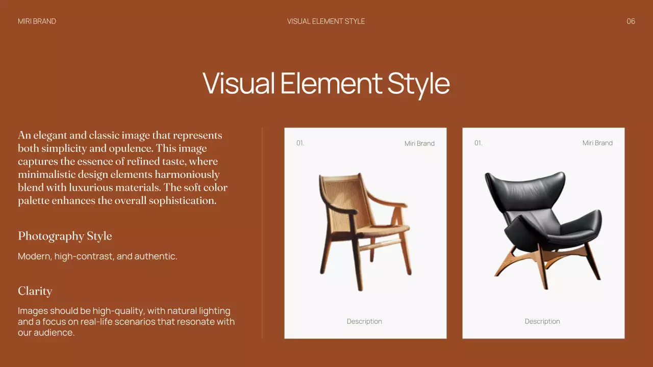 Brown Professional Brand Guide Presentation