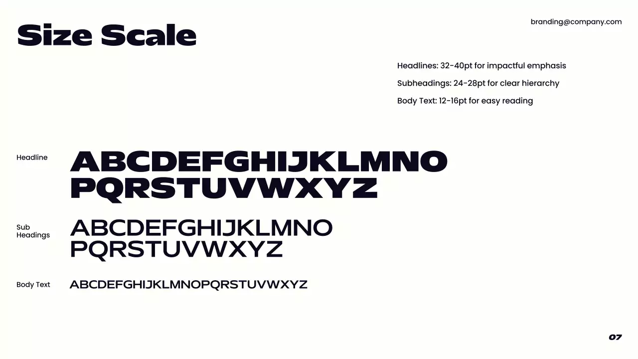 Purple Modern Brand Guidelines Presentation