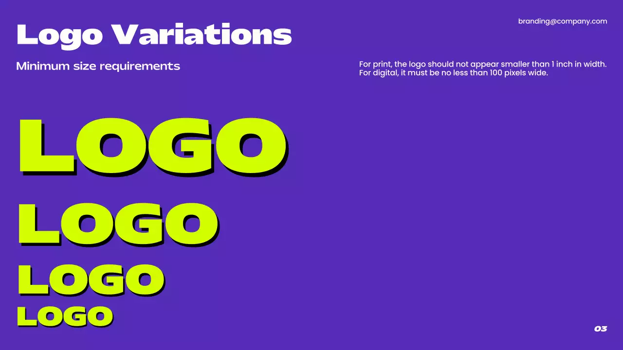 Purple Modern Brand Guidelines Presentation