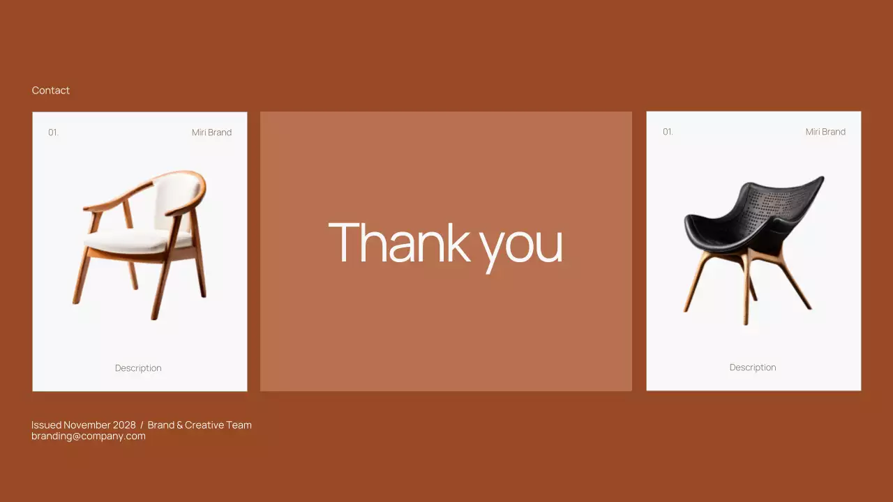 Brown Professional Brand Guide Presentation