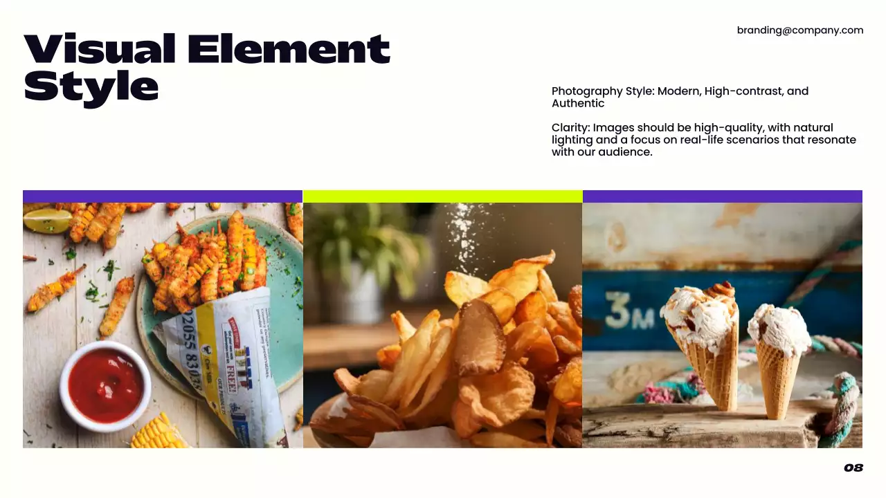 Purple Modern Brand Guidelines Presentation