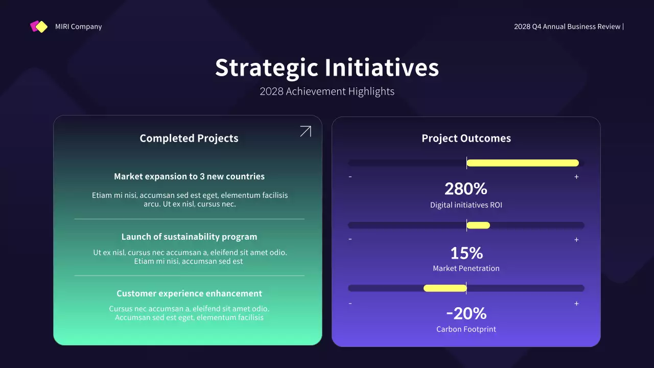 Yellow Modern Business Promotion Presentation