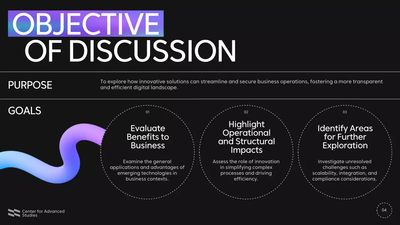 Purple Modern Business Presentation