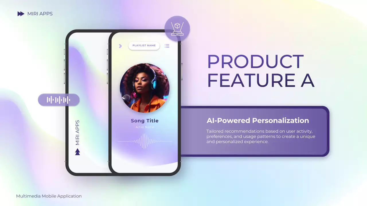Purple Modern Mobile Presentation