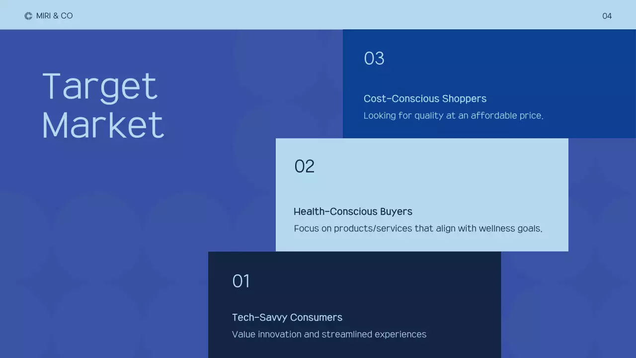 Blue Modern Marketing Plan Presentation