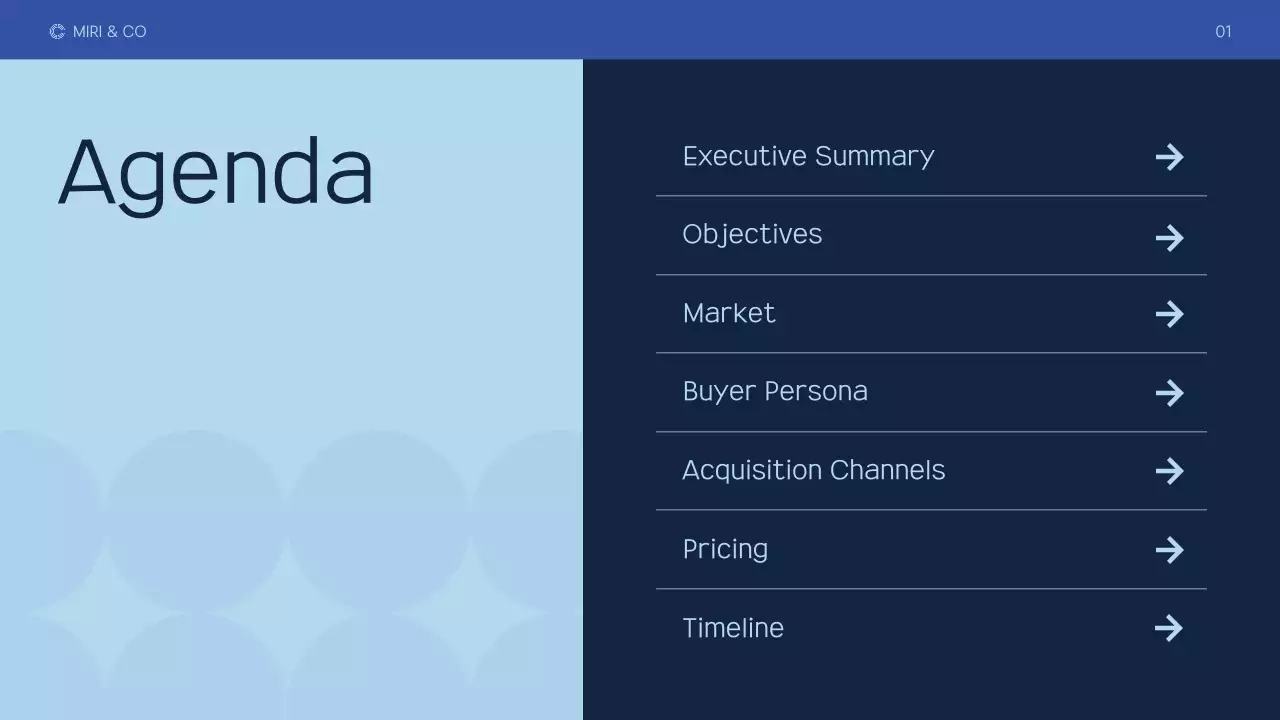 Blue Modern Marketing Plan Presentation