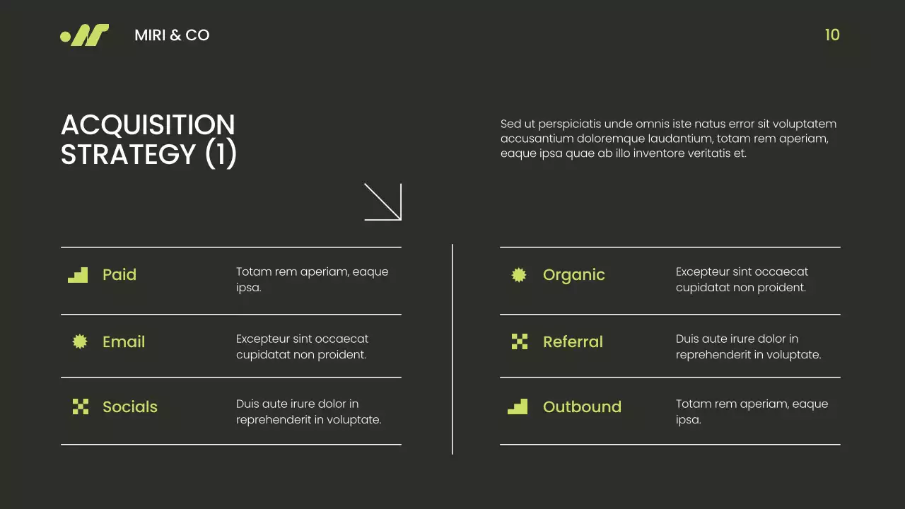 Green Modern Market Presentation