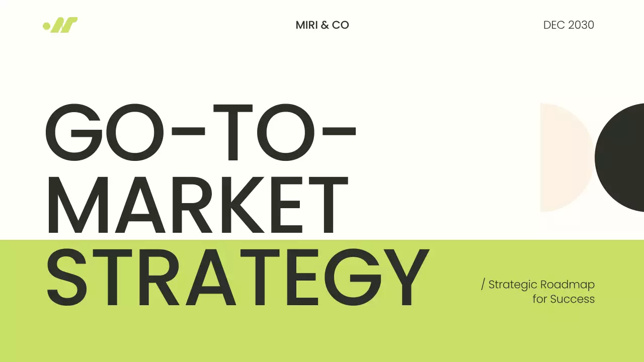 Green Modern Market Presentation